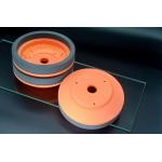 OEM Slate Orange Resin Grinding Wheel Diamond Edging Bowl Shape