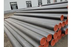 China Round Seamless Black Iron Pipe , Carbon Steel Pipes And Tubes supplier