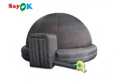 China ODM Black Inflatable Planetarium Dome Tent Blow Up Projection Tent supplier