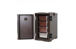 China 120L Catering Turnover Insulation Box School Cafeteria Ice Meal Hotel Dining Vertical Food Box supplier