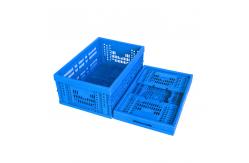 China Plastic Collapsible Plastic Containers For Vegetable Fruit Crates Standard Size supplier