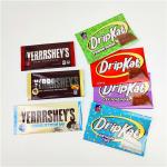 Custom Printed Mylar Edibles Snack Bag Packaging For Chocolate Bar 400mg for sale
