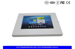 China Galaxy Tab2 10.1'' Ipad Kiosk Enclosure Wall Mount Powder Coated supplier