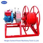 5 Ton Belt Drive Recovery Wire Take-Up Cable Winch Puller Machine for sale