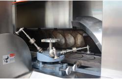 China Food Street Automatic Waffle Cone Equipment Mechanically Synchorized supplier