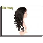 14 inch Virgin Lace Front Wig High Density Loose Wave , Glueless Wig for sale