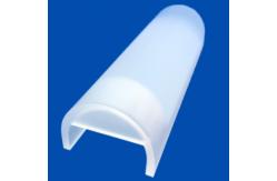 China Machining Quartz Glass High Temperature Semicircle Parts for Industry supplier