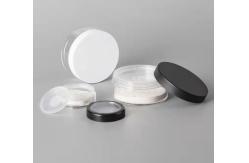 China ABS 20g Translucent Bling Loose Powder Container Non Spill supplier