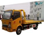 SINOTRUK HOWO flatbed recovery tow truck wrecker for sale