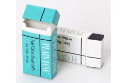 China 350gsm EPS Cigarette Packaging Box White Card Custom Flip Top Offset Printing supplier