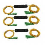 SC APC ABS Box Fiber Optic FBT Coupler For CATV Systems for sale