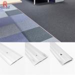 Anodised Silver Aluminium Door Threshold Transition Strips 8.5mm Height for sale