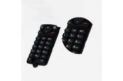 China Customized Silicone Rubber Keypads With Multimedia Keys UV Resistant supplier