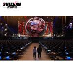 Long Span DJ Light Truss Stand LED Ball Structure Steel Exhibition Truss System for sale