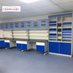 Steel Lab Island Bench for Industrial Applications with 1-5 Years - Versatile Solution for sale