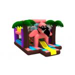 Colorful Inflatable Jump House Flamingo Cool Bird Kids Jumping Castle for sale