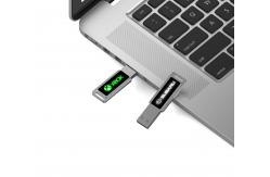 China High Speed Flash Drive Crystal USB Stick With LED Light Shiny supplier