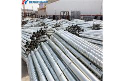 China Solar Mounting Helical Ground Anchors Foundation Spiral Anchors Pole Screw supplier