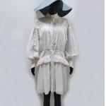 100 Lyocell Material Crochet Midi Dress Cotton Tencel Lyocell Women'S Clothing for sale