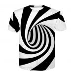 Round Neck  3d Sublimation Printing T Shirts Machine Wash Breathable for sale