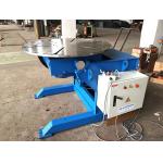 Horizontal 1T Welding Positioner Turntable Blue Rotary Weld Positioner for sale