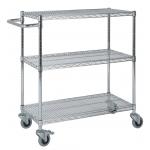 Customized ESD Storage Shelves, Industrial Wire Shelving System Resistance 10e6-10e9 Ohm for sale