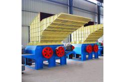 China Tree Root Tree Stump Wood Crushing Machine With Magnetic Separator supplier