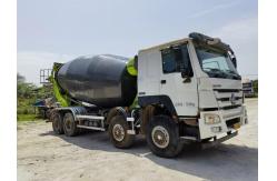 China Zoomlion Used Concrete Mixer Truck Manufacturer 2019 Model With Howo Chassis supplier
