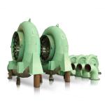 150RPM-1000RPM Speed Range Water Turbine Generator Low Noise Level ≤80dB and Long Life Time Over 30 Years for sale