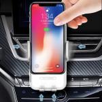 Air Vent Auto-Clamping Infrared Sensor Wireless Car Charger Mount Phone Holder