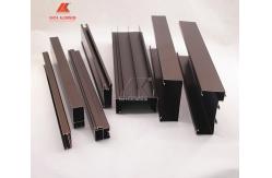 China 6063 T5 Structural Sliding Door Aluminum Window Extrusion Profiles Anodized supplier