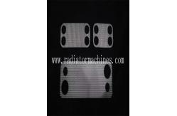 China Customized Aluminum Louvered Fins Plate Fin Heat Exchanger Aluminum Fins 600mm Max Fin supplier