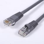 Cat5E Cat 6 Cat6a UTP Ethernet Patch Cable Round For Communicate