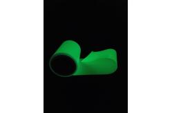 China Green Fluorescent Fabric Tape Marking Luminance Persistent Luminescent Film supplier