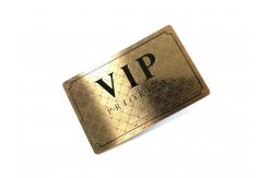 China Metal Stainless Steel Business Cards With Different Background Pattern supplier