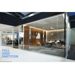 Glass Divider Screen Movable Partition Walls For Multi - Function Room for sale