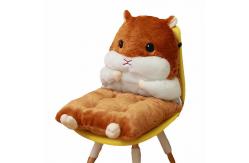 China Multifunctional Detachable Hamster Plush Seat Cushion supplier