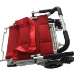 MDK-B6 Aluminum Alloy Portable Folding Stair Stretcher With Wheel for sale
