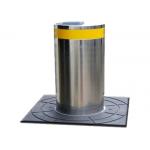 Customized Durable Retractable Automatic Rising Bollards With 275mm Diameter for sale