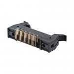 1.27mm Pitch Right Angle Wire To Board Connector 6 - 100 Pin Latch Header Connector for sale