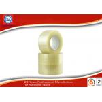 Custom Clear BOPP Packaging Tape , 50m Length Carton Sealing Adhesive Tape