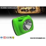 CREE led Mining Cap Lights , Underground Cap Lamps rechargeable lithium ion battery for sale