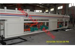 China PE / PP Sweage Plastic Pipe Extrusion Line High Speed PLC Control supplier