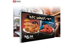 China 2K Indoor Digital Signage Displays Digital Kiosks Touch Screen Black Silver Frame supplier