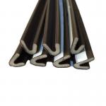 Polyurethane Rubber Kerf PU Foam Sealing Strip V Types 8*2mm for sale