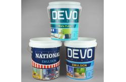 China Industrial 5 Gallon PP Plastic Buckets With Snap On Lid supplier