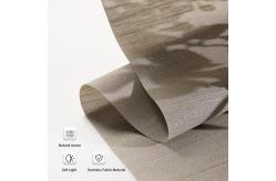 China Venetian 100% Polyester Roller Blinds Fabric Solar Shades For Home Sunshade supplier