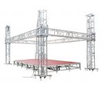 Aluminum Stage Arch Lighting Truss Display Black Or Customized Concert, Exhibition, Fair, Boxing for sale