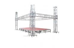 China Portable Folding Truss System Aluminum Lighting Truss Electric Galvanized supplier