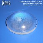 Scratch Resistance Optical Pyrex 3.3 Glass Cover Lens For Led Light Lens for sale
